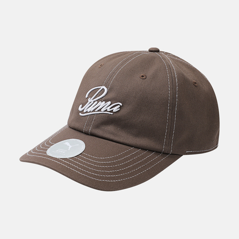 puma彪马2025中性中性-PUMA SCRIPT AF BB Cap-棕色弯沿帽02698602
