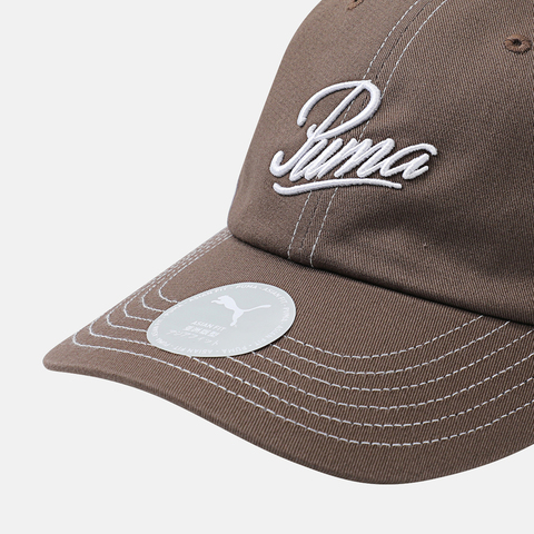 puma彪马2025中性中性-PUMA SCRIPT AF BB Cap-棕色弯沿帽02698602