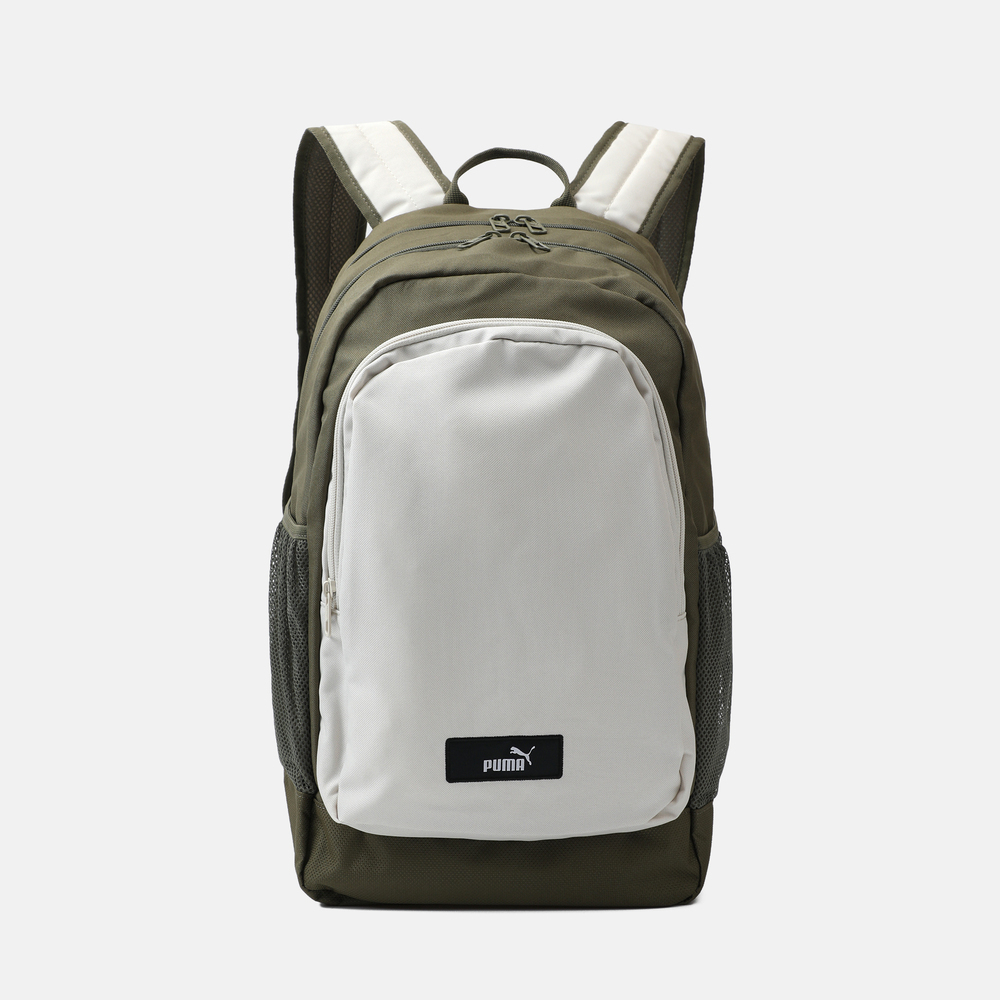 puma彪马2025中性中性-PUMA ACADEMY Backpack-暖白-橄榄色双肩包09069713