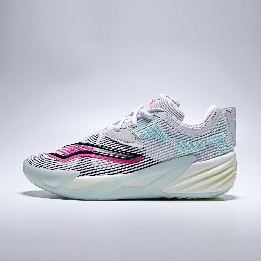 puma彪马2025中性中性-All-Pro Nitro™ 2-彪马白-薄荷蓝篮球系列31152101