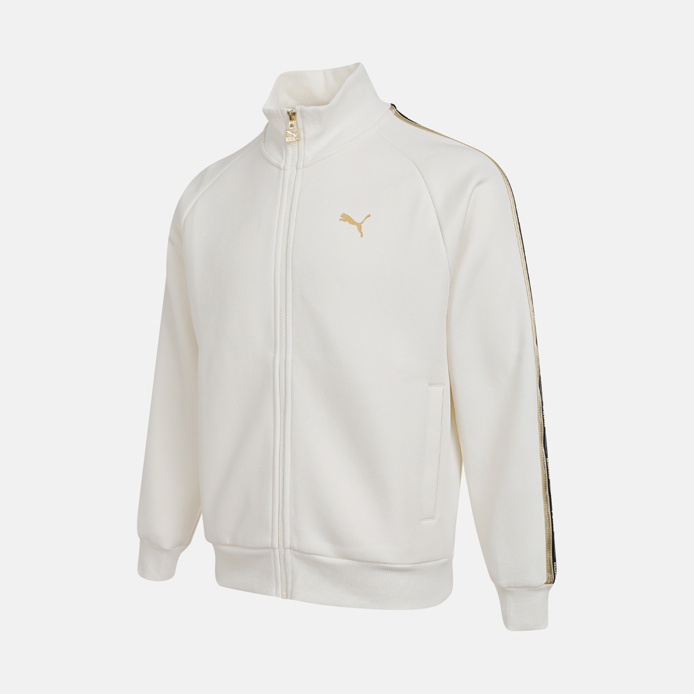 puma彪马2025男子男子-CLASSICS GS Track Jacket DK-暖白针织无帽外套63585465