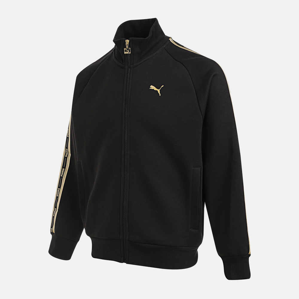 puma彪马2025男子男子-CLASSICS GS Track Jacket DK-黑色针织无帽外套63585401