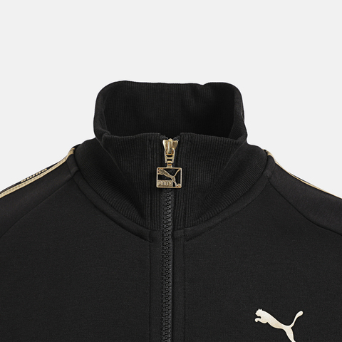 puma彪马2025男子男子-CLASSICS GS Track Jacket DK-黑色针织无帽外套63585401