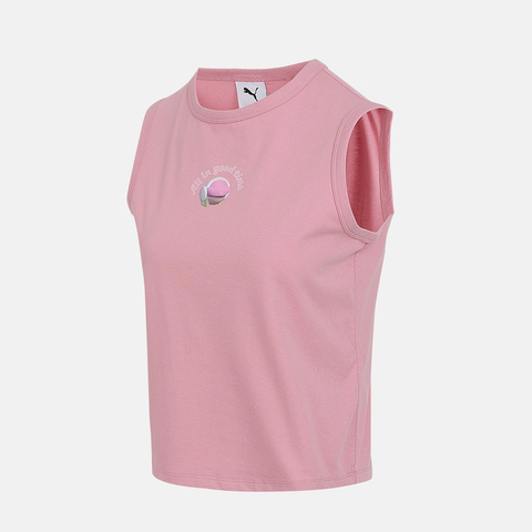 puma彪马2025女子女子-ALL IN GOOD TIME TANK W-新婚粉休闲背心63479765