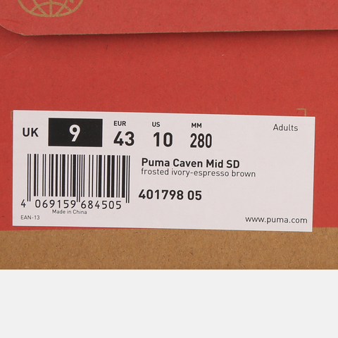 puma彪马2025中性中性-Puma Caven Mid SD-米白色-咖啡棕Caven40179805