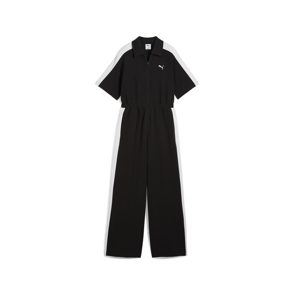 puma彪马2025女子女子-T7 SS Jumpsuit DK-黑色连体衣63453901