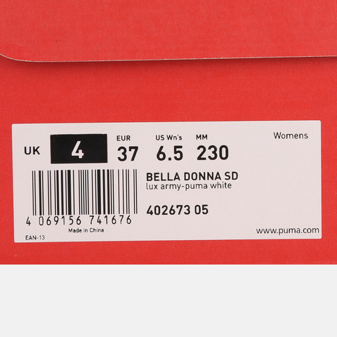 puma彪马2025女子女子-BELLA DONNA SD-淡绿色-彪马白Bella40267305