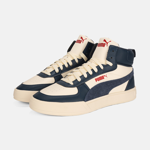 puma彪马2025中性中性-Puma Caven Mid Varsity CN-杏仁糖色-午夜蓝-红色Caven40786901