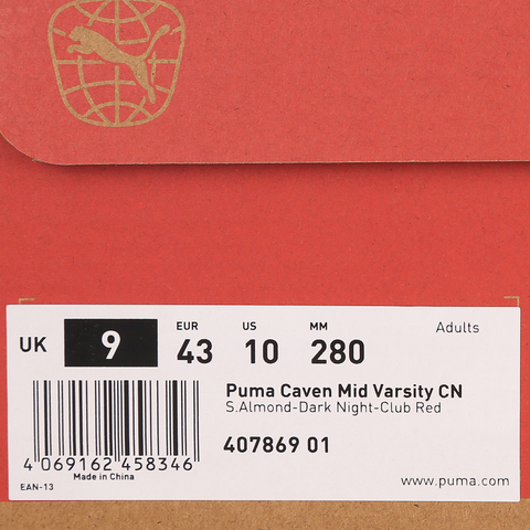 puma彪马2025中性中性-Puma Caven Mid Varsity CN-杏仁糖色-午夜蓝-红色Caven40786901