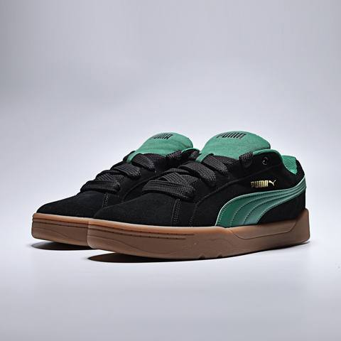 puma彪马2025中性中性-Park Lifestyle Easy Suede-黑色-深绿色-金色Park40786701