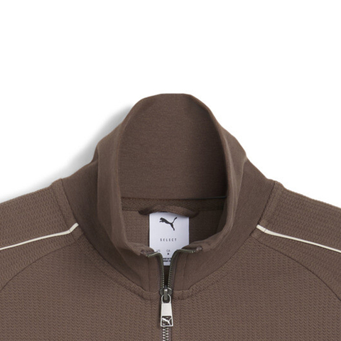 puma彪马2025男子男子-T7 Track Jacket M-棕色针织无帽外套63232741
