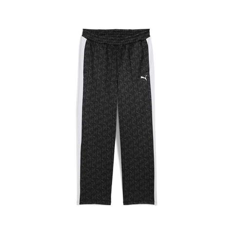 puma彪马2025男子男子-T7 AOP Relaxed Track Pants PT-黑色针织长裤63454701