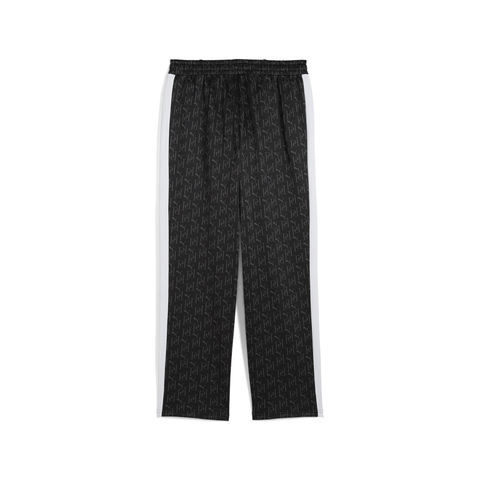 puma彪马2025男子男子-T7 AOP Relaxed Track Pants PT-黑色针织长裤63454701