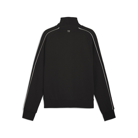 puma彪马2025男子男子-T7 Track Jacket M-黑色针织无帽外套63232701