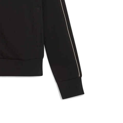 puma彪马2025男子男子-T7 Track Jacket M-黑色针织无帽外套63232701