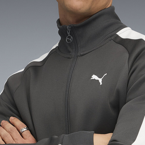 puma彪马2025男子男子-T7 ALWAYS ON Track Jacket DK-黄昏灰针织无帽外套63185844