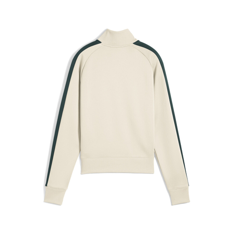 puma彪马2025女子女子-T7 ALWAYS ON Short Track Jacket-雪白色针织无帽外套63196592