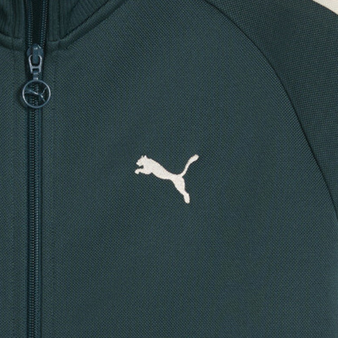puma彪马2025男子男子-T7 ALWAYS ON Track Jacket DK-淡绿-雪白色针织无帽外套63185875