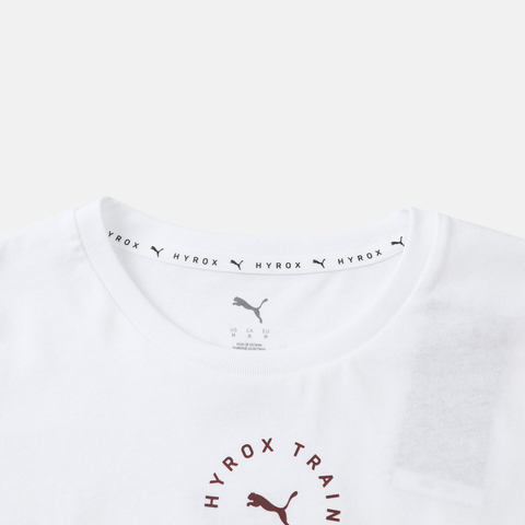 puma彪马2025女子女子-W PUMA x HYROX CROPPED LI-彪马白针织无领短T52763902