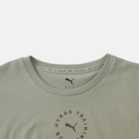 puma彪马2025女子女子-W PUMA x HYROX CROPPED LI-淡绿色针织无领短T52763982