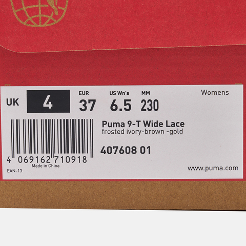 puma彪马2025女子女子-Puma 9-T Wide Lace-米白色-棕色-金色基础其他系列40760801