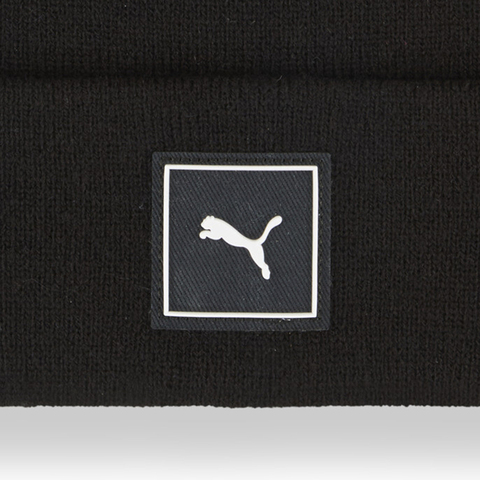 puma彪马2025中性中性-WARDROBE ESS High Crown Beanie-黑色针织帽02640901