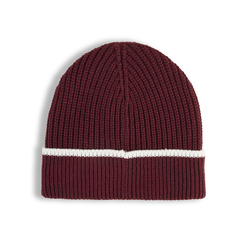 puma彪马2025中性中性-PUMA CLASS Mid Crown Beanie-酒红色针织帽02641302