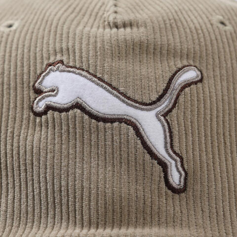 puma彪马2025中性中性-PUMA CAT CORDUROY LC  BB Cap-棕褐色弯沿帽02638401