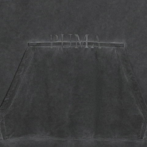 puma彪马2025中性中性-WASHED OUT Graphic Boxy Hoodie-黄昏灰针织连帽卫衣63530244