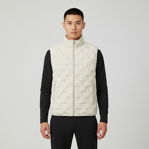 puma彪马2025男子男子-WINTERIZED Heat Seal Down Vest-大理石灰羽绒背心63575868