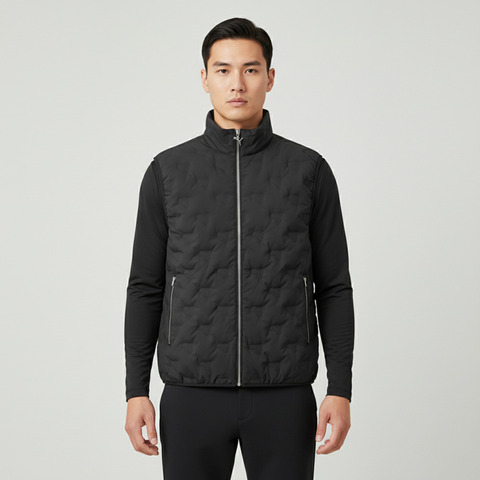 puma彪马2025男子男子-WINTERIZED Heat Seal Down Vest-黑色羽绒背心63575801