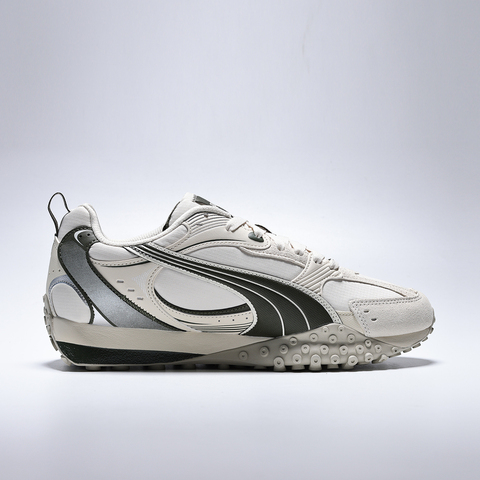 puma彪马2025中性中性-Blktop Rider V2 CM-雪白色-深橄榄色-银色Blktop40666304