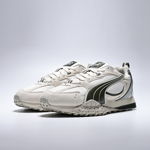 puma彪马2025中性中性-Blktop Rider V2 CM-雪白色-深橄榄色-银色Blktop40666304