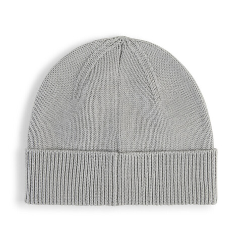 puma彪马2025中性中性-ESS ELEVATED RUBBER PATCH Low Crown Beanie-灰色针织帽02641402