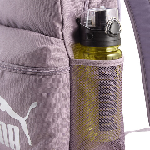puma彪马2025中性中性-PUMA PHASE Backpack L4L-深紫色-银色双肩包09241823