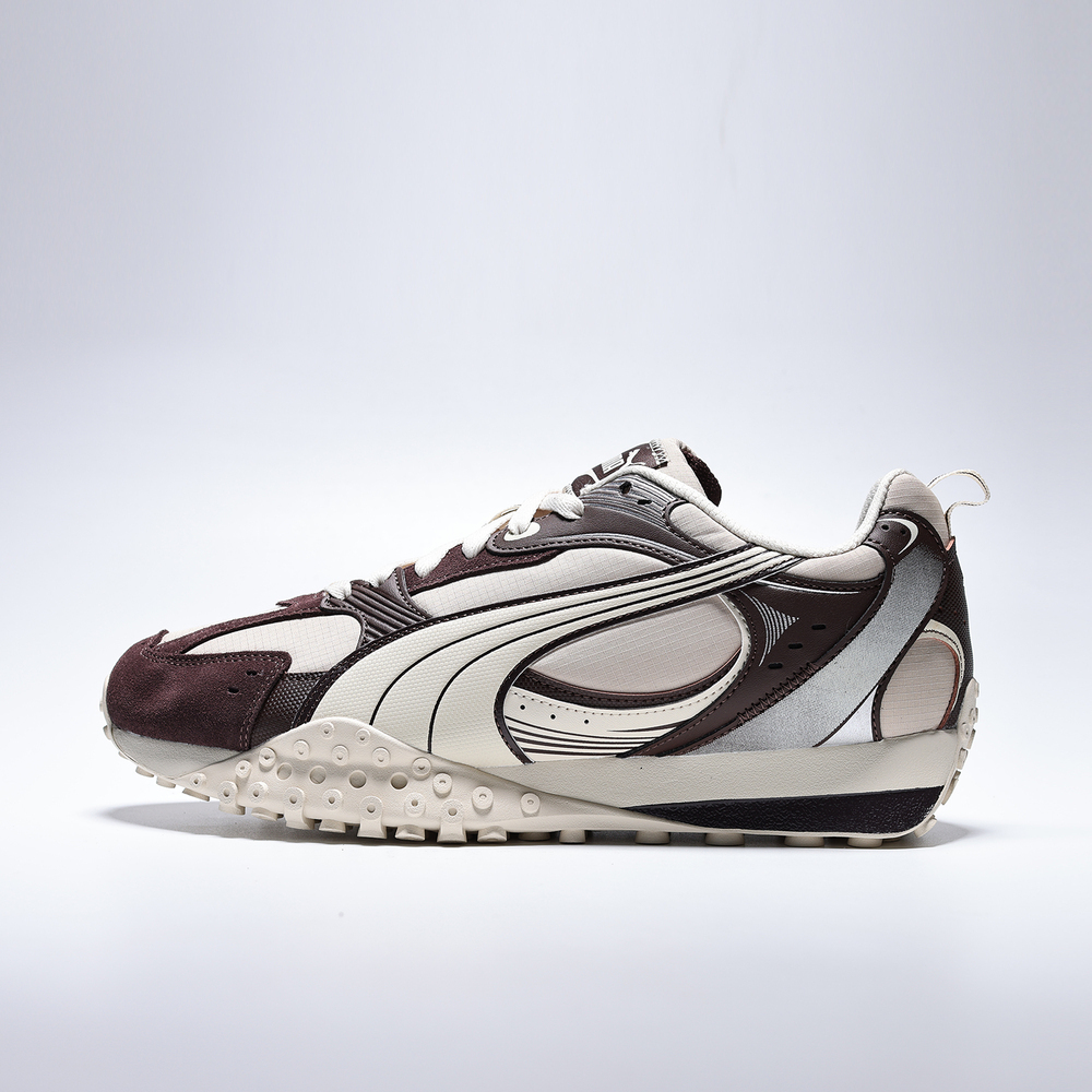 puma彪马2025中性中性-Blktop Rider V2 CM-燕麦色-雪白色-巧克力棕Blktop40666303