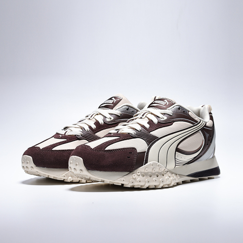 puma彪马2025中性中性-Blktop Rider V2 CM-燕麦色-雪白色-巧克力棕Blktop40666303