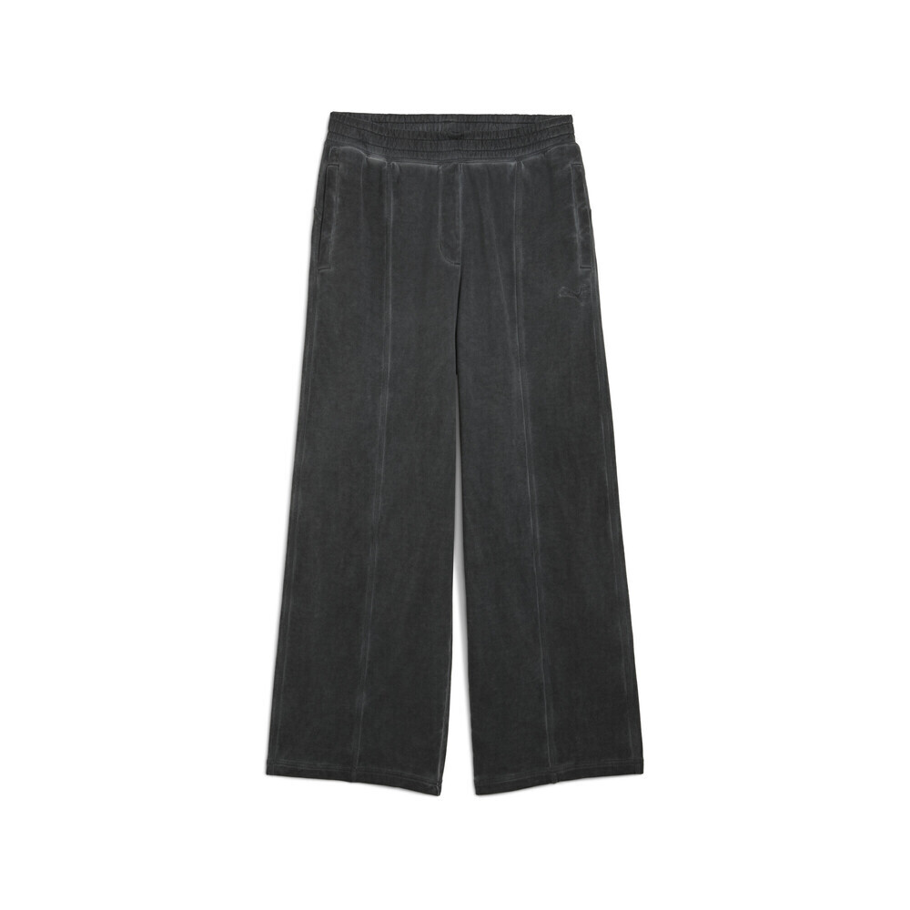 puma彪马2025中性中性-WASHED OUT Oversized Sweatpants-黄昏灰针织长裤63530444