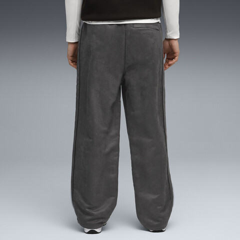 puma彪马2025男子男子-T7 Relaxed Suede Track Pants WV op-黄昏灰梭织长裤63219144