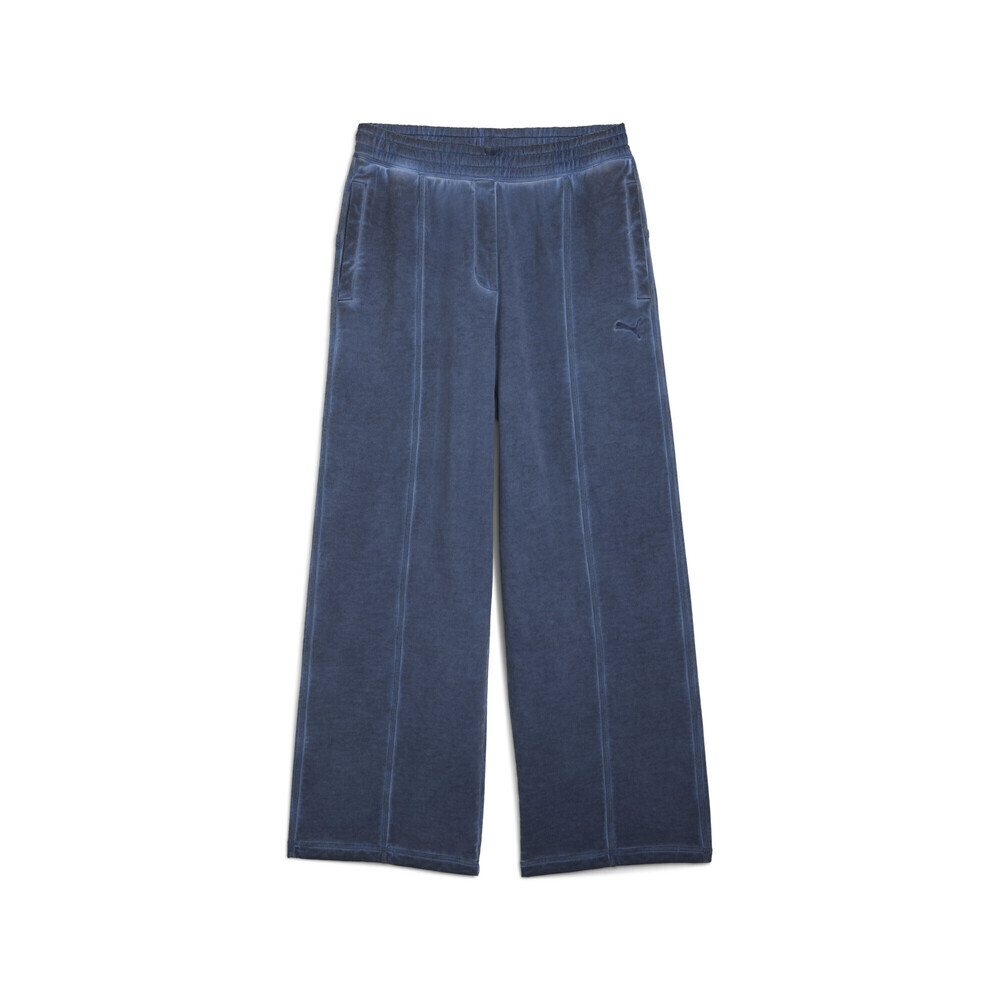 puma彪马2025中性中性-WASHED OUT Oversized Sweatpants-深靛蓝色针织长裤63530480