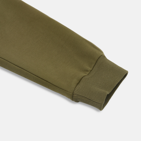 puma彪马2025男子男子-RETRO TAPE Relaxed Crew DK-橄榄绿针织无帽卫衣63571781