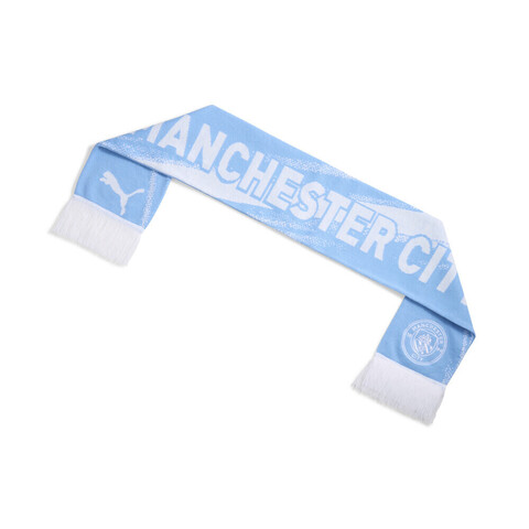 puma彪马2025中性中性-MCFC ESS Scarf-浅蓝色-彪马白围巾05482501