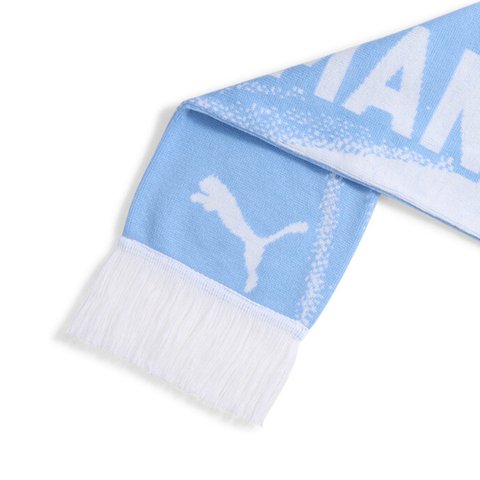 puma彪马2025中性中性-MCFC ESS Scarf-浅蓝色-彪马白围巾05482501