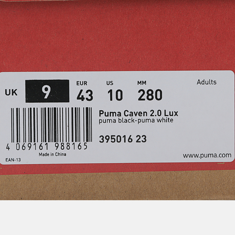 puma彪马2025中性中性-Puma Caven 2.0 Lux-黑色-彪马白Caven39501623