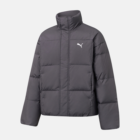 puma彪马2025中性中性-CLASSICS Relaxed Down Jacket-炭黑色厚羽绒服-中63163613