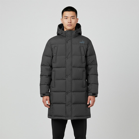 puma彪马2025男子男子-FD Striker Long Down JKT-黑色厚羽绒服-长69352801