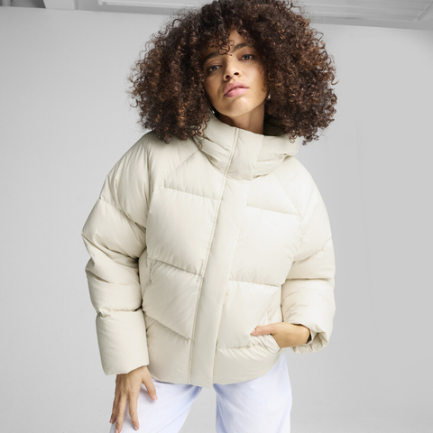 puma彪马2025女子女子-Down Puffer  Jacket-雪白色厚羽绒服-中68407987
