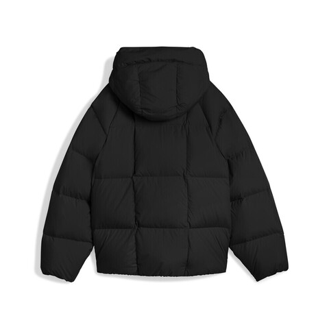 puma彪马2025女子女子-Hooded Down Puffer Jacket-黑色厚羽绒服-短69104501