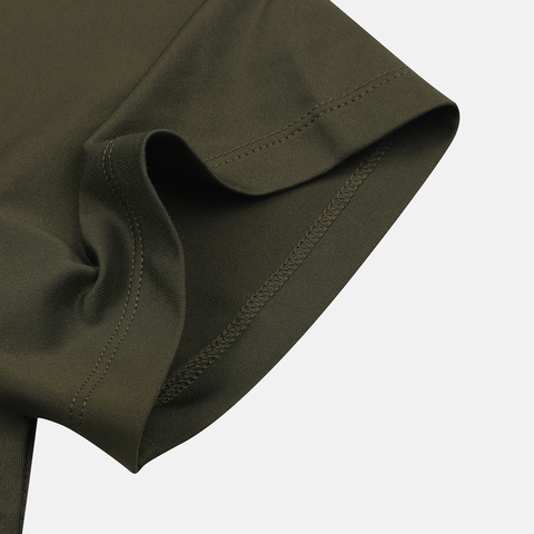 puma彪马2025男子男子-M PUMA x HYROX LIFESTYLE-深橄榄色针织无领短T52754070