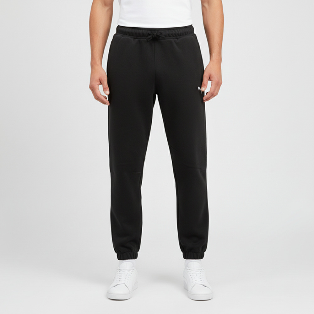 puma彪马2025男子男子-TAD BASIC KNIT PANT-黑色针织长裤52801801